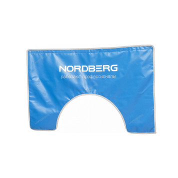 Накидка на крыло 110х65 с вырезом с магнитом и подкладкой NORDBERG NN1-2
