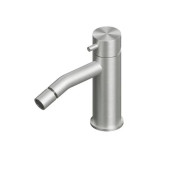 QuadroDesign Source Смеситель для биде, на 1 отв., цвет: brushed stainless steel. 1235AS
