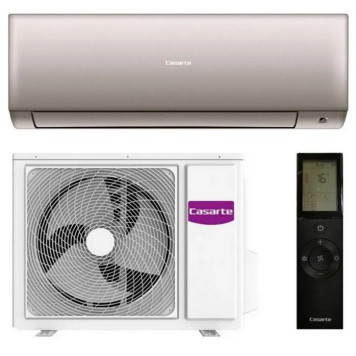CAS25CX1/R3-G / 1U25CX1/R3, Сплит-система, Casarte, ELETTO, inverter, цвет шампань матовый
