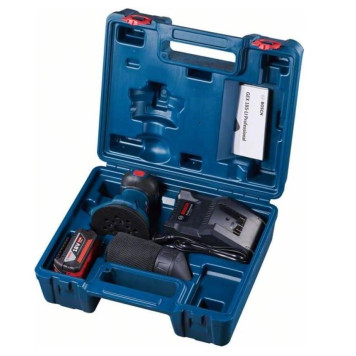 Машина плоско-шлифовальная эксцентриковая аккумуляторная Bosch GEX 185-LI-1