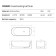Dea Design Stripes Ванна 171х72х56см., отдельностоящая, Solid Surface, цвет: White №18. DD8801 1710 18