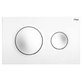 Клавиша смыва, Viega, Prevista, Visign for Style 20, для унитаза, механический, шгв 220-8-130, цвет-альпийский белый