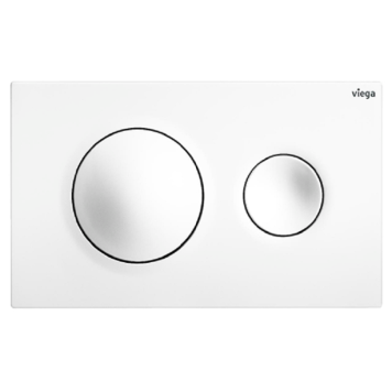 Клавиша смыва, Viega, Prevista, Visign for Style 20, для унитаза, механический, шгв 220-8-130, цвет-альпийский белый