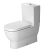 Duravit Starck 3 Унитаз моноблок 70.5х37см, с отдельным бачком с механизмом хром , слив универсальный , вкл крепления, цвет: белый. 0920100005, 2141090000