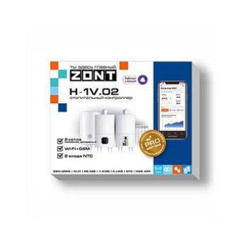 Отопительный GSM / Wi-Fi контроллер на DIN-рейку ZONT H-1V.02