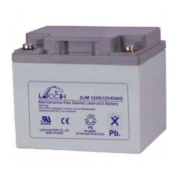 Аккумулятор Leoch DJM 1245 емкостью 45 Ач для источника бесперебойного питания BAXI Reserve 300/3