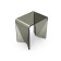 Knief Solid Surface Табурет отдельностоящий, из полимерного материала, цвет: Turmalin # 020. 70301020