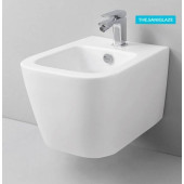 Биде, Artceram, A16, подвесной, шгв 360-520-290, Saniglaze, цвет-белый
