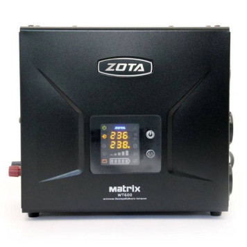 Источник бесперебойного питания ZOTA Matrix WT600, 600 Вт, 12В-1