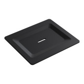 Boheme Space Мыльница с латунной чашей, накладная, цвет: black 10966-B-SOAP
