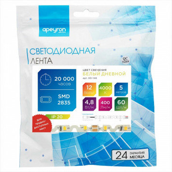 Лента светодиодная Apeyron Electrics 00-146-4