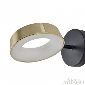 Бра Arte Milano Ferrara-71079 271079/1B BK/GD-9