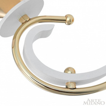 Бра Arte Milano Florentia-1237 301237/1W Wh/Gd-4