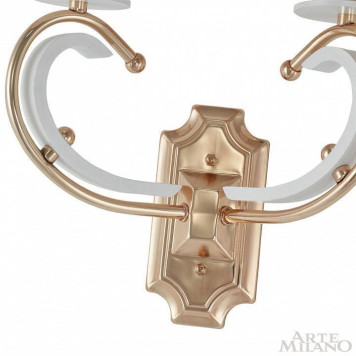 Бра Arte Milano Florentia-1237 301237/2W Wh/Gd-4