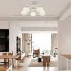 Люстра на штанге Arte Milano Napoli-326503 326503/5 CR+WH
