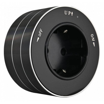 Розетка с заземлением на треке Arte Milano Am-track-sockets 380011TS/ES Black