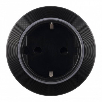 Розетка с заземлением на треке Arte Milano Am-track-sockets-39 397952TS/ES Black-2