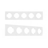 Рамка на 5 постов Arte Milano am-502.04 502.04-5.white