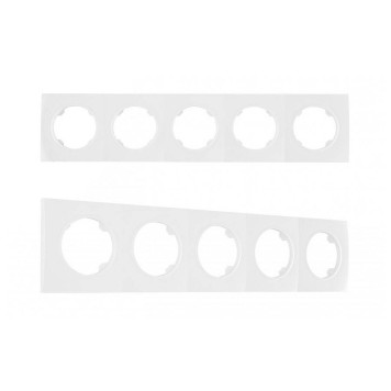 Рамка на 5 постов Arte Milano am-502.04 502.04-5.white