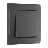 Выключатель одноклавишный Arte Milano SET06-1 SET06-1-30-1 black