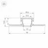Профиль встраиваемый Arlight PDS 045497