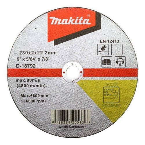 Отрезной диск по металлу Makita WA36R 230x2 мм D-18792.