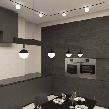 Светильник на штанге Denkirs SMART MOON DK8051-BK-4