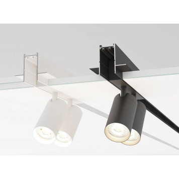 Трек встраиваемый Denkirs Smart HIDE TR2012-BK/1-3