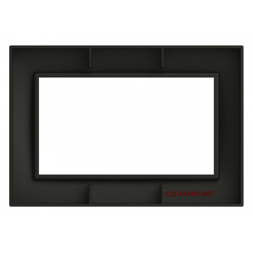 Рамка для двойной розетки Elbi Eleсtriс Vega 510-011100-907-3