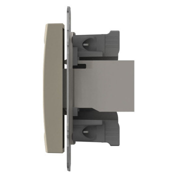 Розетка двойная Ethernet RJ-45 без рамки Elbi Eleсtriс Zena Vega 609-010300-248-2