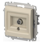 ТВ-розетка проходная без рамки Elbi Eleсtriс Zena Vega 609-010300-272