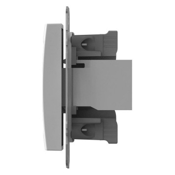 Розетка двойная Ethernet RJ-45 без рамки Elbi Eleсtriс Zena Vega 609-015600-248-2