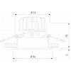 Встраиваемый светильник Elektrostandard Osti a062938