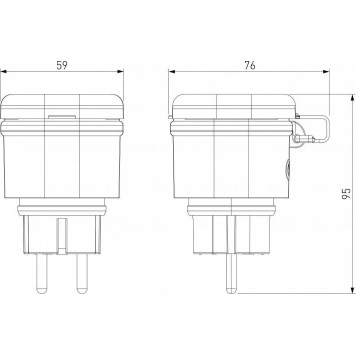 Розетка умная Elektrostandard a065376-4