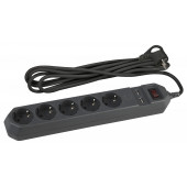 Удлинитель с выключателем Эра  USF-5es-1.5m-USB-B