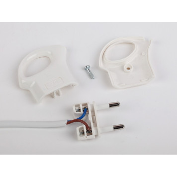 Вилка прямая без заземления Эра V1-4