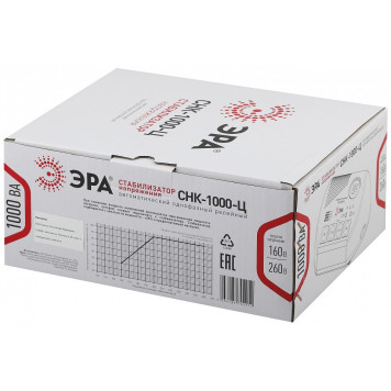 Стабилизатор напряжения Эра СНК-1000-Ц-2