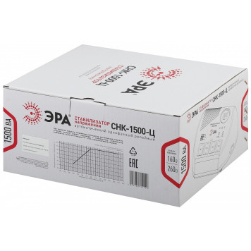 Стабилизатор напряжения Эра СНК-1500-Ц-2