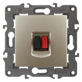 Розетка акустическая без рамки Эра Эра Elegance 14-3111-04