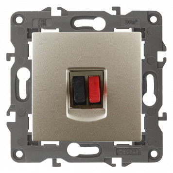 Розетка акустическая без рамки Эра Эра Elegance 14-3111-04