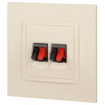 Розетка акустическая без рамки Эра Эра Elegance 14-3112-02-4