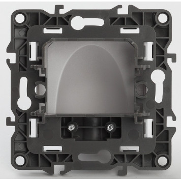 Розетка для вывод кабеля без рамки Эра Эра 12 12-6003-04-1