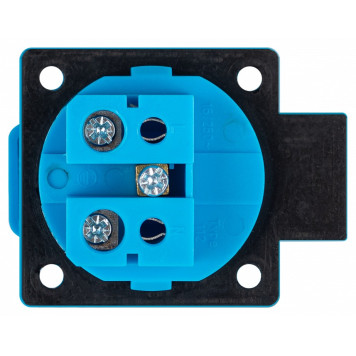 Розетка с заземлением Эра R(PAN)-16-2P-PE-IP54-2