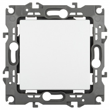Выключатель одноклавишный без рамки Эра Эра 12 12-1101-01М