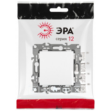 Выключатель одноклавишный без рамки Эра Эра 12 12-1101-01М-3
