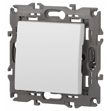 Выключатель одноклавишный без рамки Эра Эра Elegance 14-1101-01М-2