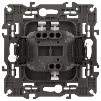 Выключатель одноклавишный без рамки Эра Эра Elegance 14-1101-16-4