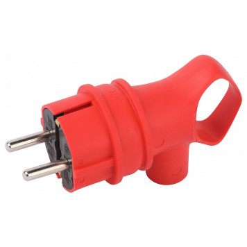 Вилка угловая с заземлением Эра VX12-R-IP44