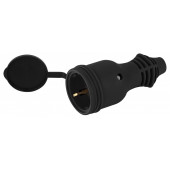 Розетка с заземлением Эра  RX11-B-IP44