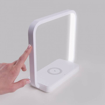 Настольная лампа декоративная Eurosvet Frame 80502/1 белый-2